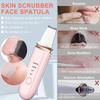 Beauty Device ABS Ultrasonic Skin Scrubber with EU Plug Face Spatula Blackhead Remover Pore Exfoliating USB Cable Facial