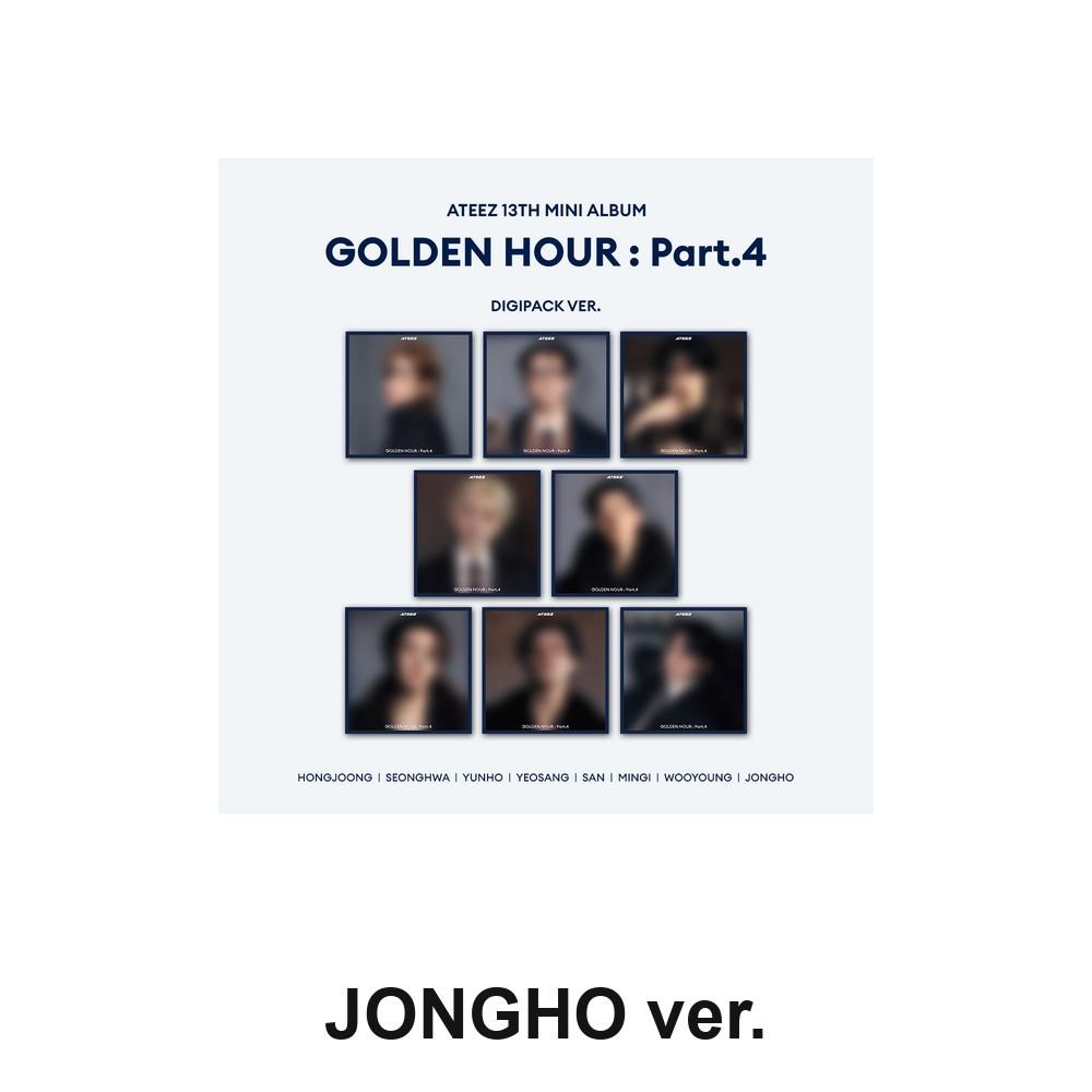 [Ready Stock] Ateez - 13th Mini Album [Golden Hour : Part.4] (Digipack Ver.)
