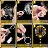 Bobo Balloons with LED Lights Transparent Glowing Bubble Balls for Wedding Birthday Decorations, Party Supplies