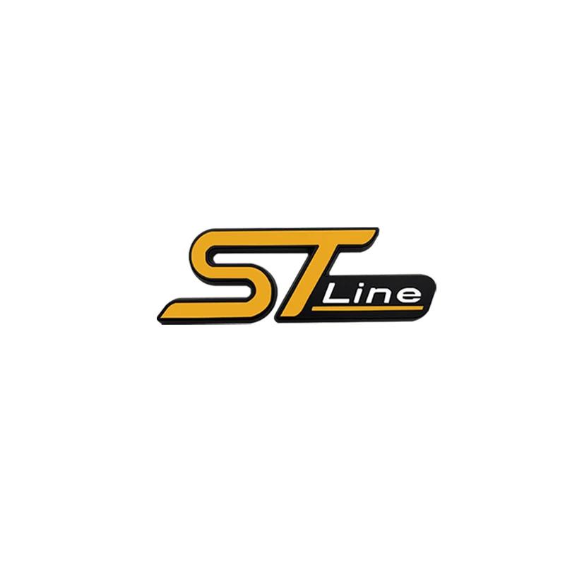 3D Metal Car Emblem Decal Auto Grille Badge For Ford ST Line Fiesta Focus Edition Car KUGA Mondeo Ecosport Auto Accessories
