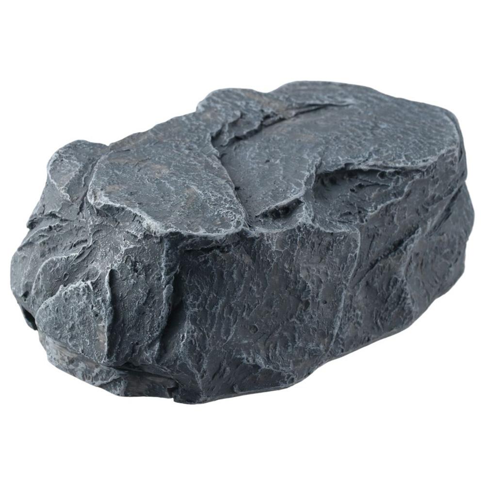 Brown Hide-a-Spare-Key Resin Medicine Box Fake Battery Key Storage Box  Outdoor