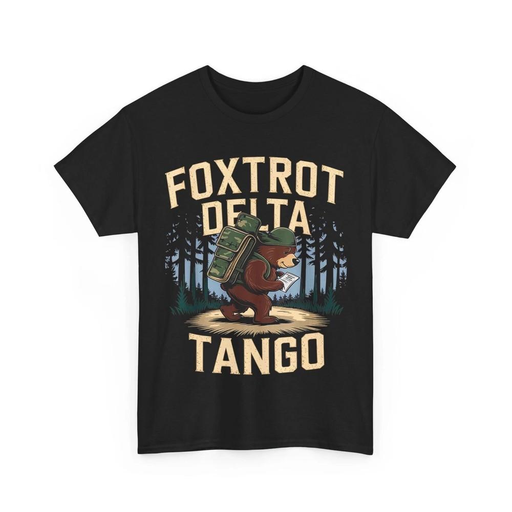 Foxtrots Deltas Tango Shirt, Funny Resist Bear Women Men T-shirt Unisex T-Shirt XXXL