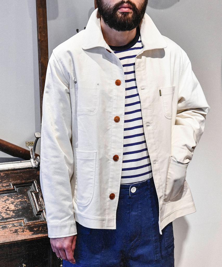 Vdr Moleskin Chore Jacket [Snow White]