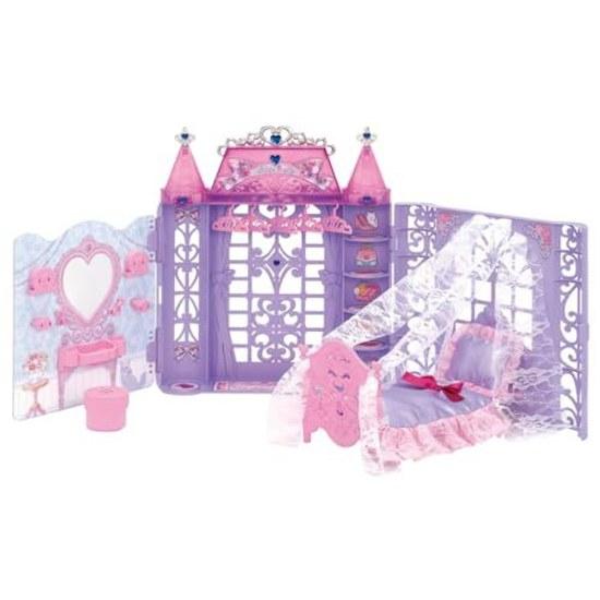 Takara Tomy Licca-chan Dreaming Princess Room Dress-up Doll Play Toy Ages 3 Up Safety Standard Certified ST Mark Certification