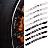 4Pcs Aluminum Car Wheel Hub Badge Sticker Tire Rim Decor Decal for Toyota Trd Corolla Camry RAV4 CHR Yaris Prius Prado Auris Avensis