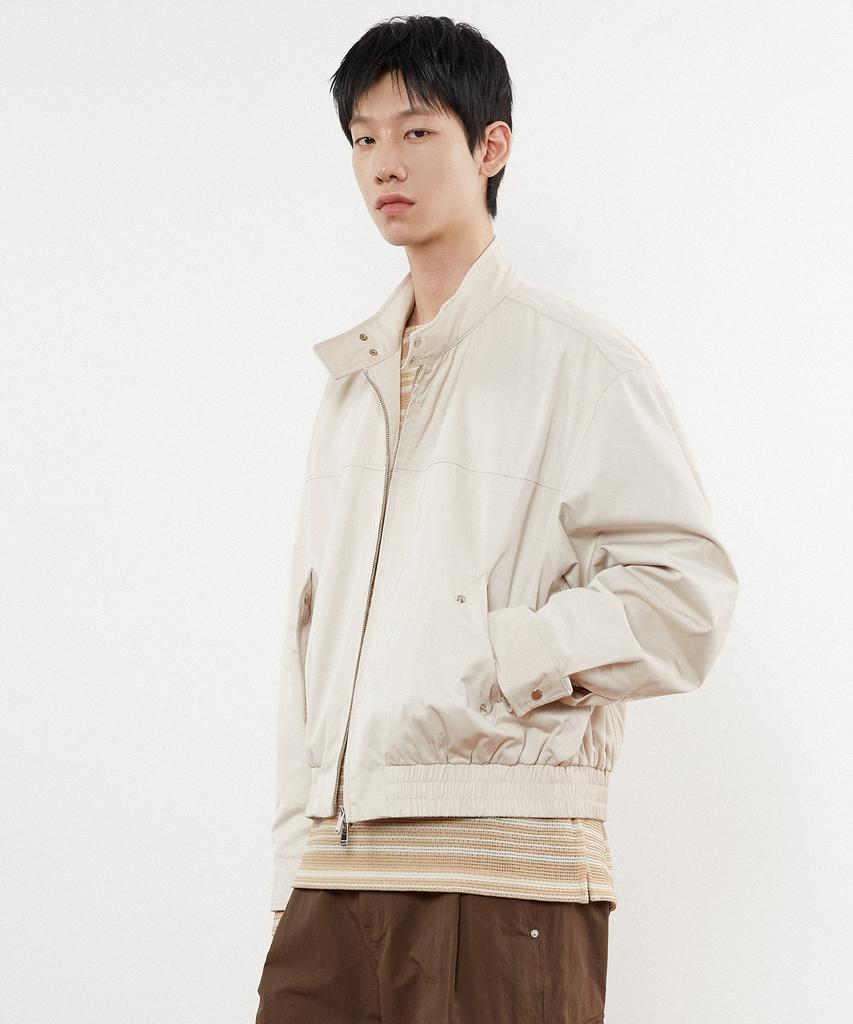 Kiimuir 2-Way Relaxed Harrington Jacket_4 Colors