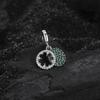 Elegant Women's S925 Sterling Silver Four-Leaf Clover Pendant - Luxury, Retro & Versatile Design