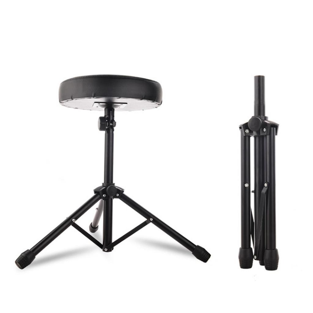 Drum Throne Bequemer Gepolsterter Gepolsterter Hocker für Performance Show Konzert