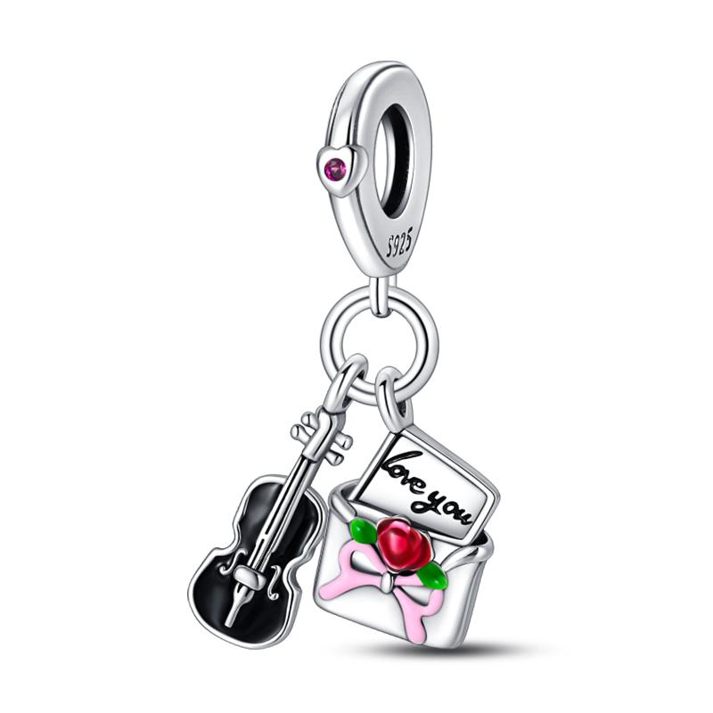 Kupfer Pudel Wal Handtasche Eiffelturm Elegant Charms Perlen Anhänger Passend für 3mm Armbänder DIY Feiner Schmuck Herstellung