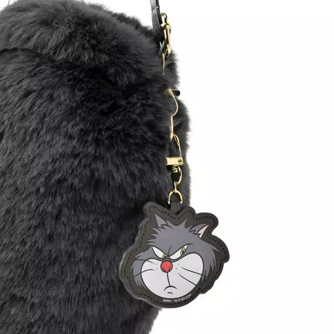 Disney Lucifer Multi-Pochette with Tail Charm Hands-Free Goods Japan NEW