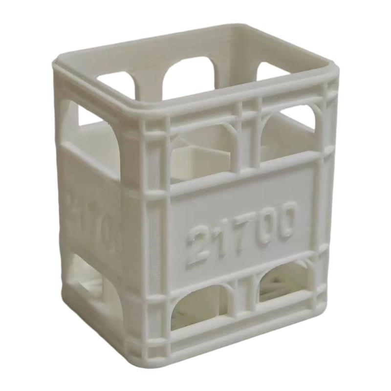 3D-gedruckter Batterie-Organizer, stapelbar für 2A 3A 18650 Batterien, mit großer Speicherkapazität, Batteriebox