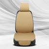Universal Leather Car Seat Cushion Set with Backrest, Tie-Free Design, Four Seasons Use
