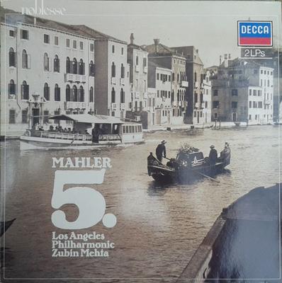LP Record GUSTAV MAHLER, LOS ANGELES PHILHARM - 5. 648110DM Decca 1984 Germany Classical Used