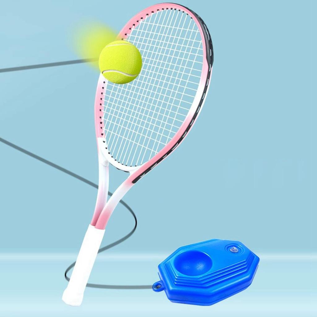 Tennis Racket Women Men Equipment Portable Practical Comfortable Grip Pink