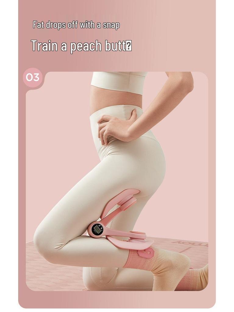 Pelvic Floor Muscle Trainer & Leg Clamp for Kegel, Thigh, and Home Yoga Exercises