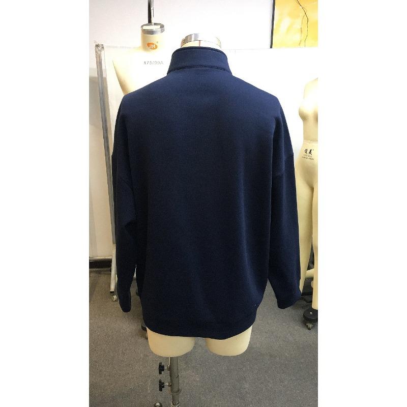 Sweat-shirt rétro d'automne à demi-zip, sweat-shirt décontracté d'extérieur quotidien