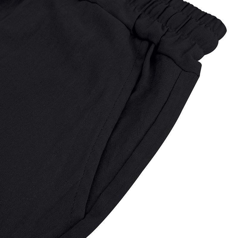 Cotton Linen Breathable Soft Shirt & Shorts Men's Suit Beach Holiday Men's Cotton Linen Long Sleeve Shirt Two-piece Sets