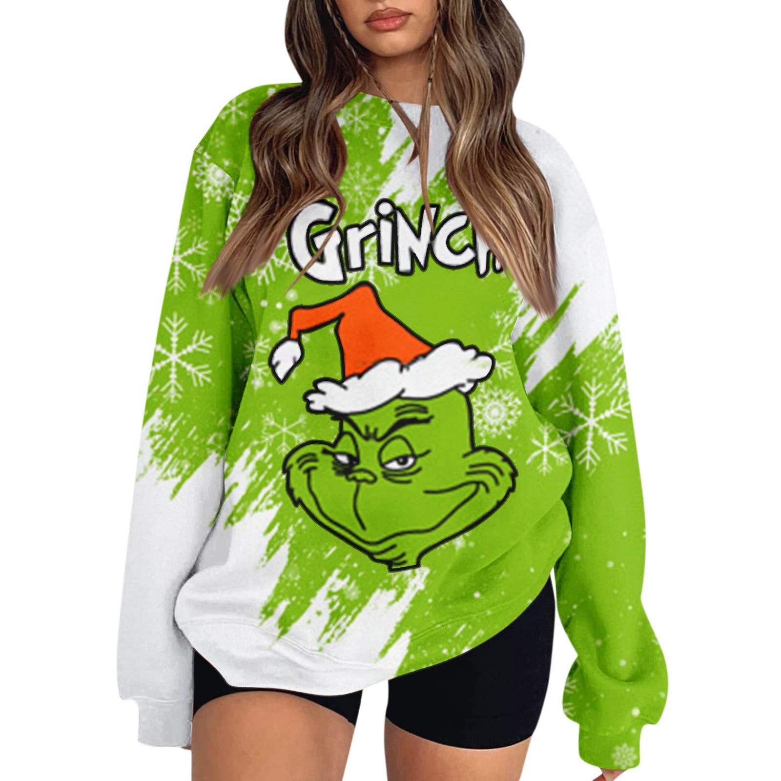 

Женская толстовка с круглым вырезом и длинными рукавами с принтом, повседневные базовые топы больших размеров, спортивный пуловер L белый