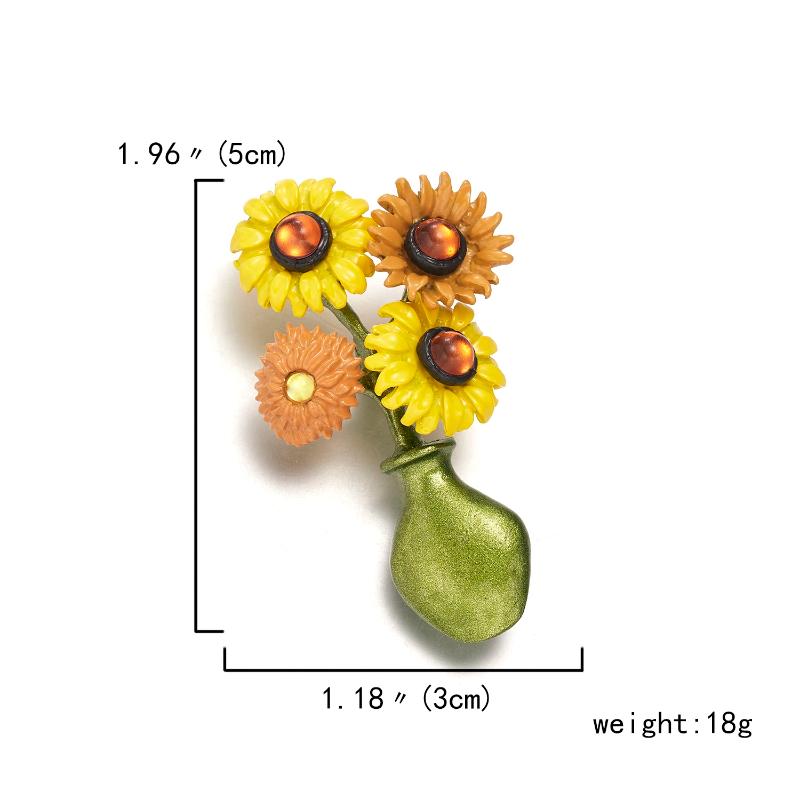 Trendy Pearls Lily Of The Valley Brooches For Women Unisex Flowers Pins Badges Office Party Backpack Gifts Jewelry Accessories
