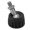 37mm Rubber Monopod Foot Pad Large Base Stainless Steel Tripod Foot Pad Support Feet 3 8in Thread