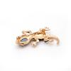 Creative Lizard Brooches For Women Fashion Animal Brooch Pins Shining Zircon Brooch Clothes Jewelry Gift MYY