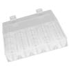 Coin Holder 100 Pieces Storage Plastic Transparent Coin Storage Box with Coin Capsules for Coin
