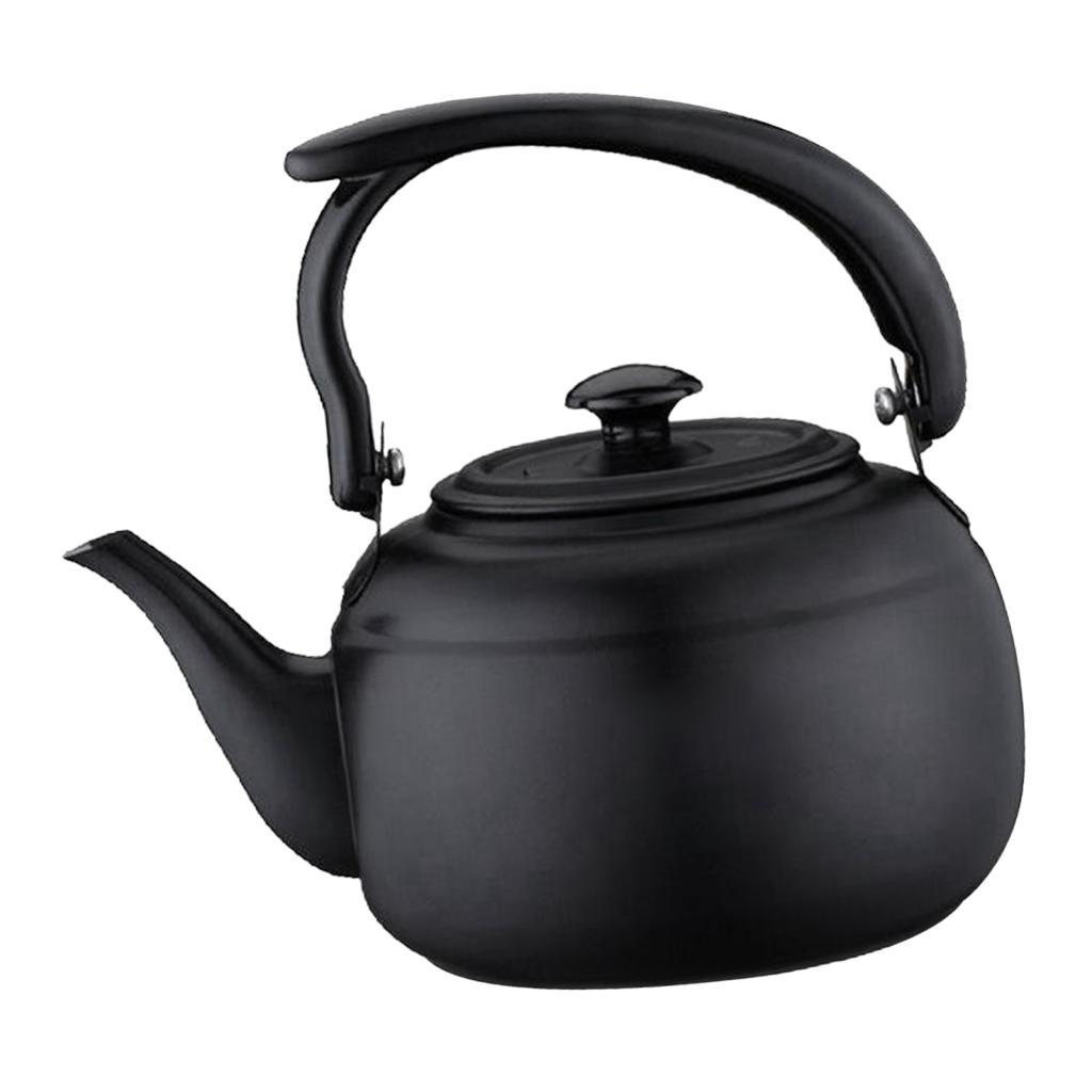 Paslanmaz Çelik Çaydanlık Kettle Kahve Kettle Ev Otel Mutfak Eşyaları 1000ml Çay Severler için Güzel Hediye Paslanmaz Çelik Çaydanlık
