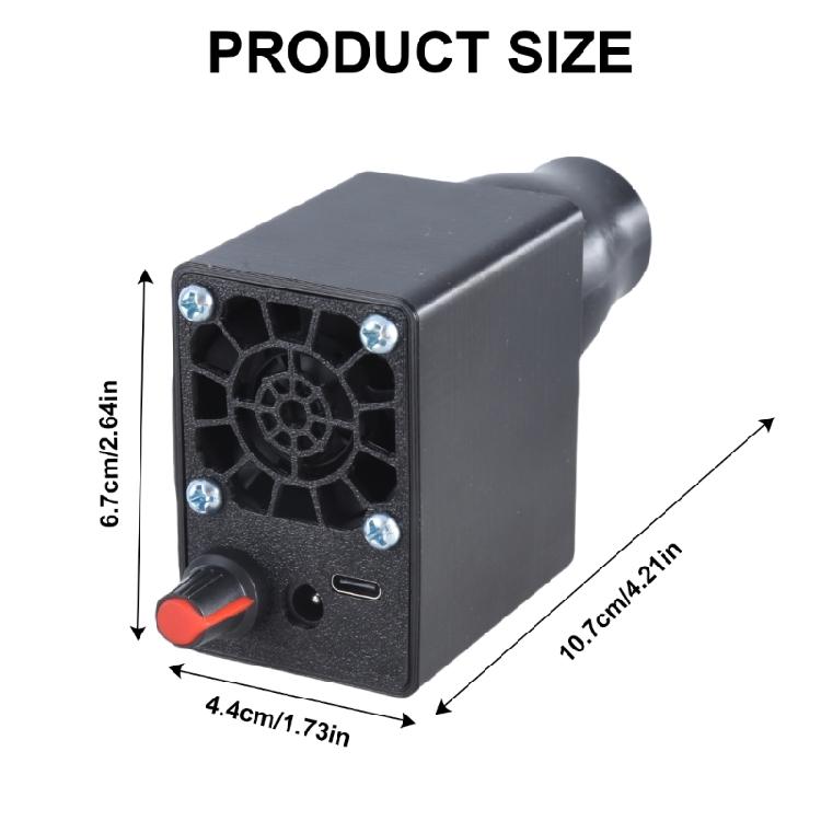 Outdoor Cooking BBQ Fan Air Blower For Barbecue Fire Bellows Hand Crank Tool Camping Handheld Cooking Fan