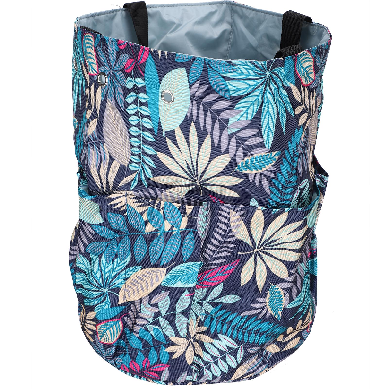 

Сумка-тоут для хранения пряжи Большая сумка-органайзер для вязания и крючка Швейные принадлежности для рукоделия