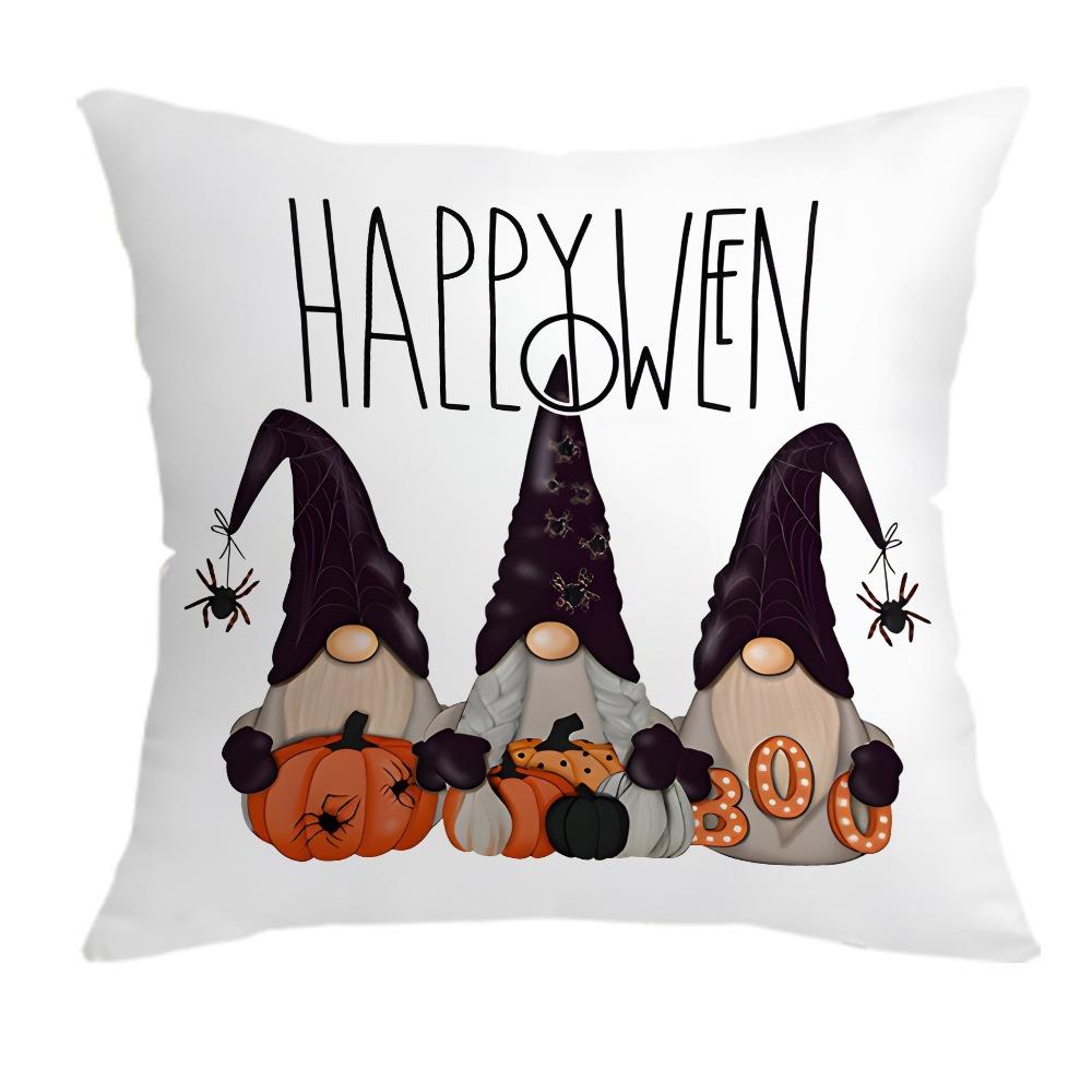 Nový halloweenský dekorační povlak na polštář dýňový trpasličí potisk povlak na polštář obývací pokoj pohovka potah na polštář domácí ložnice pokoj dekorace