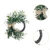 Artificial Olive Wreath Greenery 20 Inch Multipurpose Hanging Garland Realistic