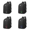 Oxford Fabric Casual Travel Backpack With Letter Printed For Students And Commuters