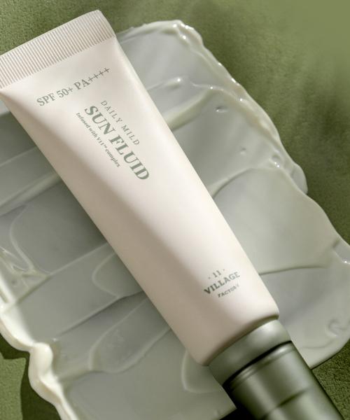 [Village 11 Factory] Daily Mild Sun Fluid 50ml SPF 50+ PA++++