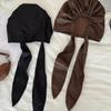Polyester Hip-Hop Head Scarf Hand Washable High Street Square Scarf Y2K Headscarf Hat  Concerts