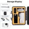 Compacts Storage Organizers For Mini Camera Durably ABS Shell With Waterproof Design And Secure Locking System