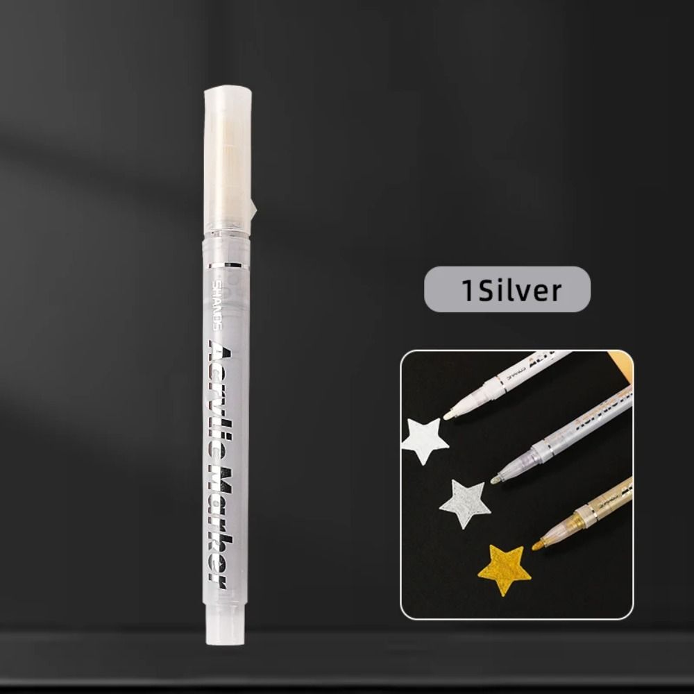 High-gloss Painting Graffiti Pens 1mm Highlight Marker New Acrylic Paint Pen