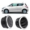 Dashboard Air Conditioning Deflector Outlet Side Roof Round Air Vent Ventilation Outlet for SX4/Swift 2005-2013