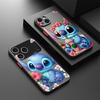 Case for iPhone 17 Pro Max 17e 7 8 SE Air XS XR 15 16 Plus 14 11 12 13 Mini Back Phone Cover Cartoon Stitch