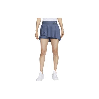 Court Dri-FIT Advantage Solid Quick-Dry Tennis Skirt Women Bottoms Phantom-Blue DR6850-491