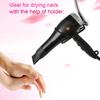 360 Degree Freely Rotation Hair Dryer Wall Holder Hands Free Hair Blower Stand Suction Cup