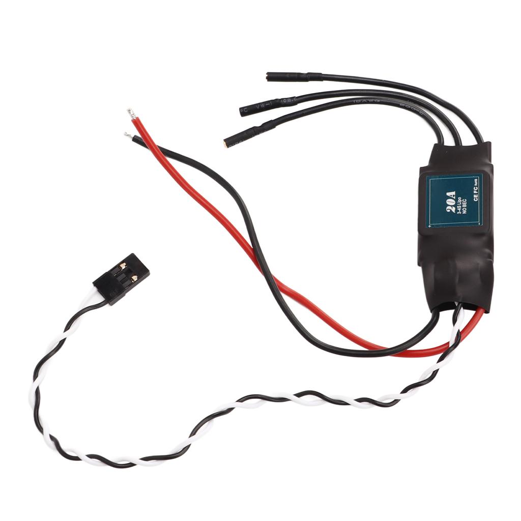 20A Brushless ESC 3‑4S Electric Speed Controller for RC Car Boat Underwater Propeller