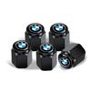 Tire Valve Stem Car Metal Keychain Style Wheel Air Valve Cover For BMW 2 5 6 7 Series F20 G20 G30 X1 X3 X4 X5 X6 F15 G05 Sticker jbvr38
