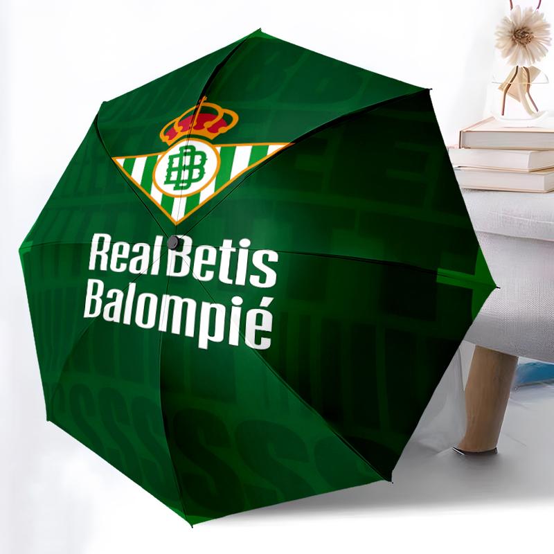 Printed Football Club Logo Printed Folding Umbrella,Outdoor,Leisure,And Travel Umbrella,Durable Umbrella Fabric,Birthday And Holiday Gift