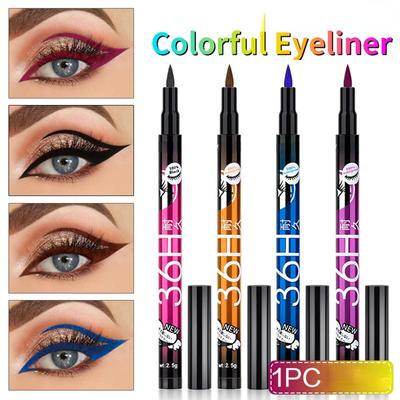 1Pc Eye Makeup Waterproof Liquid Eyeliner Pen Waterproof Beauty Pencil Liquid Eyeliner Black Cosmetics