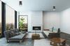 MODERN CEILING LAMP ELEGANT GLASS LAMP