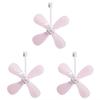 3Pcs Wall Mounted Air Conditioning Ventilator Anti Direct Blowing Adjustable Air Conditioner Vent Fan Energy Saving Windproof