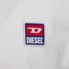 Men's Plain Cotton T-shirt with Embroidered Logo DIESEL