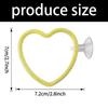 Suction Cup Mounted Hoop Set for Betta Fish, 6 Piece Swim Through Accessory for Small Water Habitat Display and Daily Activity Detail