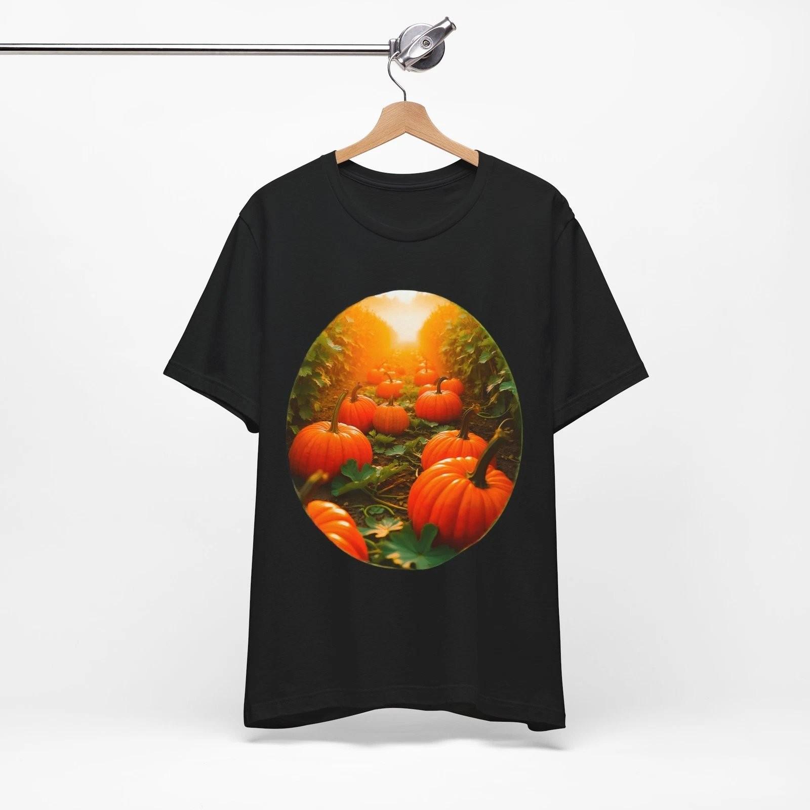 Pumpkin Patch Autumn Fall Graphic Tee L