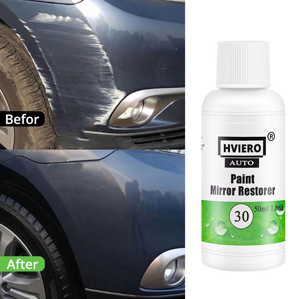 HVIERO-30 Car Paint Mirror Restorer Automobile Paint Care Mirror Surface Reducing Agent Scratch Repair Car Wash